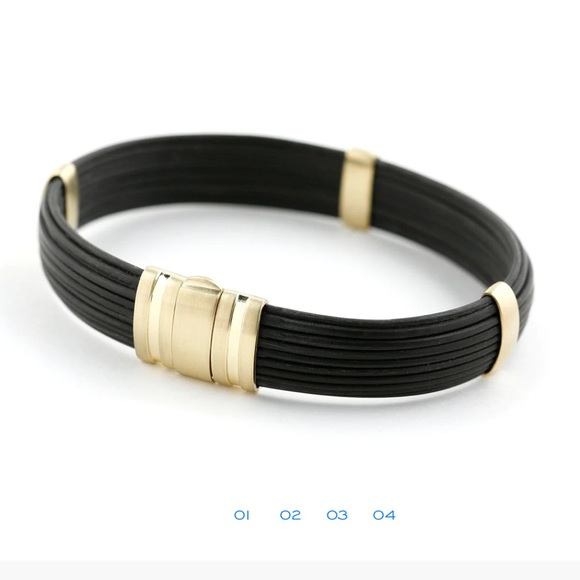 ZADEH Jewelry - ZADEH Buffalo Horn 18K Gold Women Bracelets